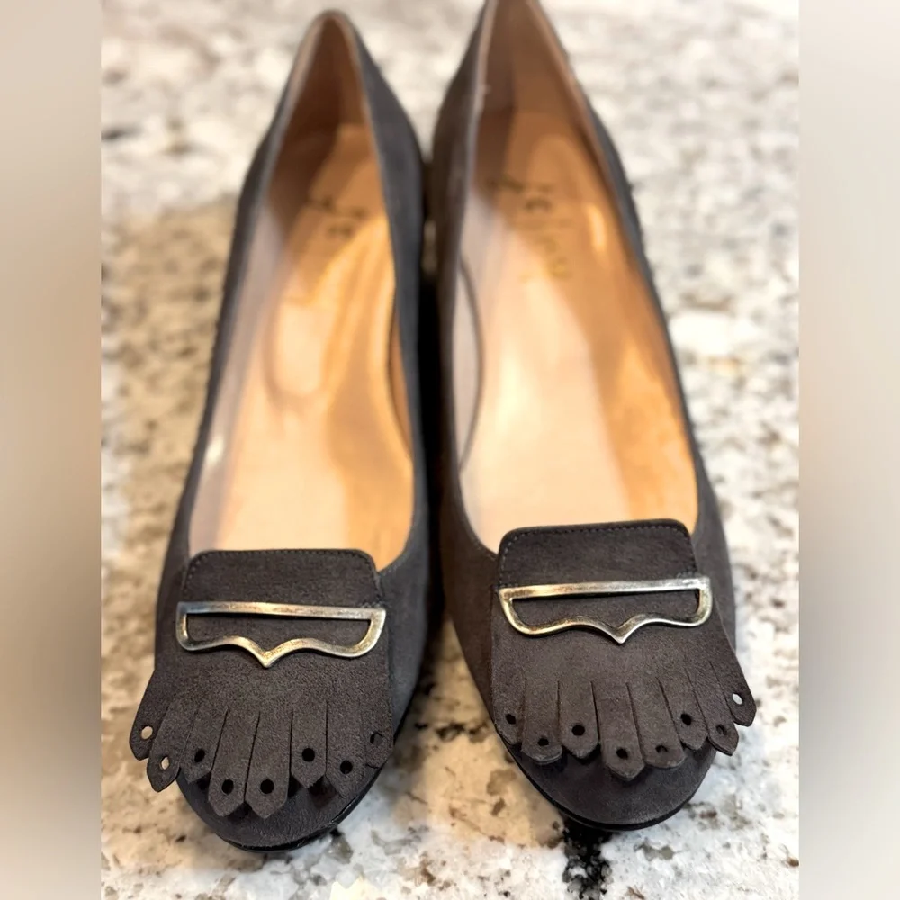 FSNY‎ Elegant Gray Suede Women's Shoes